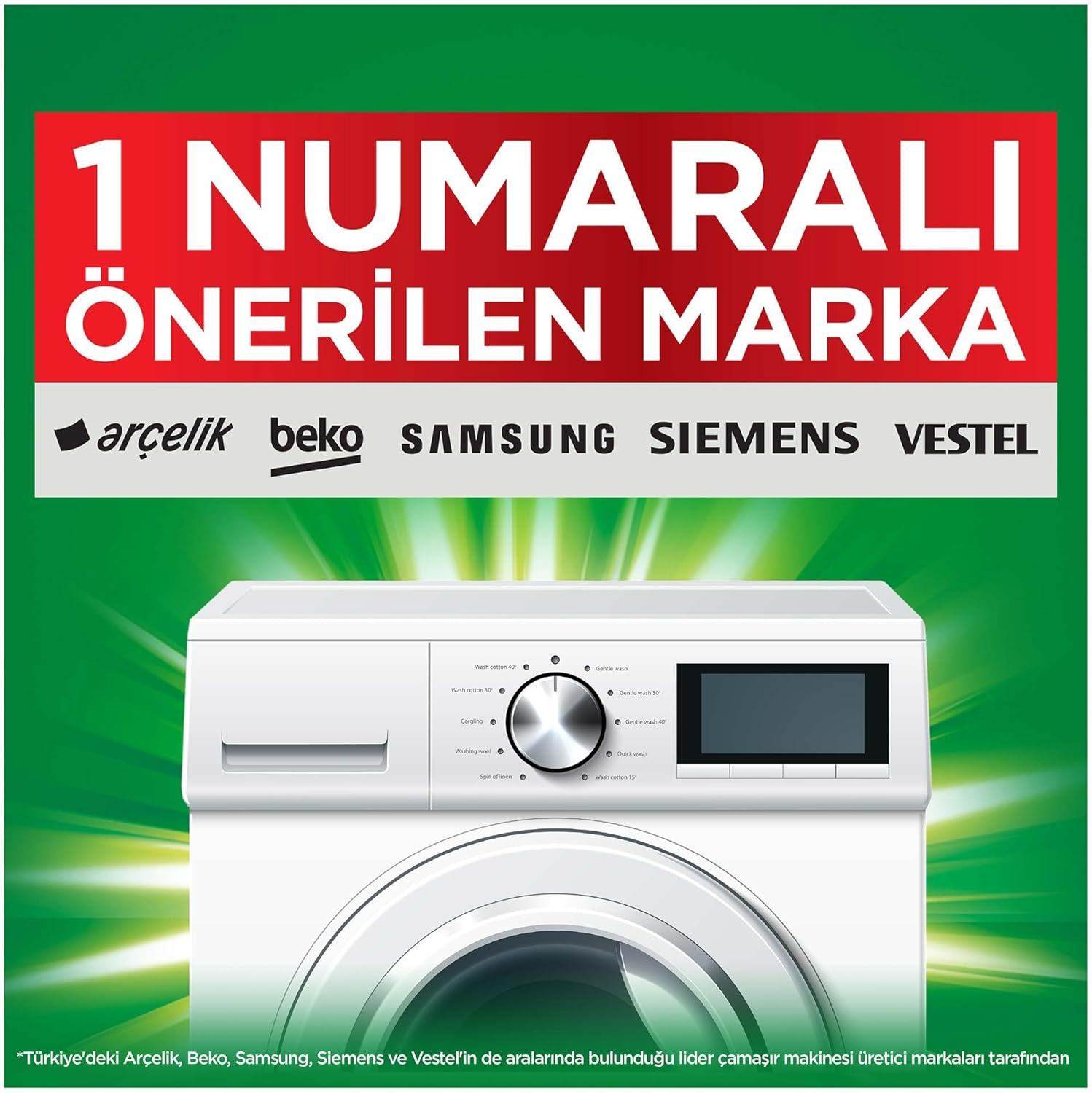 ARIEL Toz Çamaşır Deterjanı Dağ Esintisi Beyazlar İçin, 4 kg