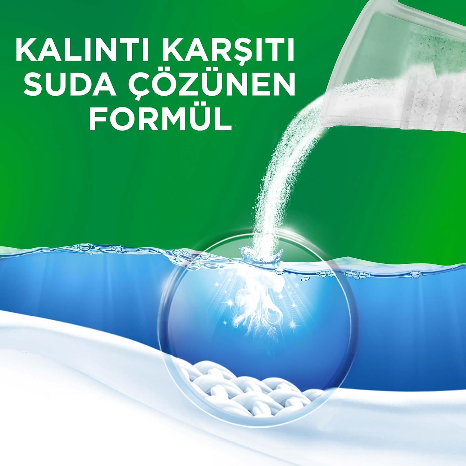 ARIEL Toz Çamaşır Deterjanı Dağ Esintisi Beyazlar İçin, 4 kg
