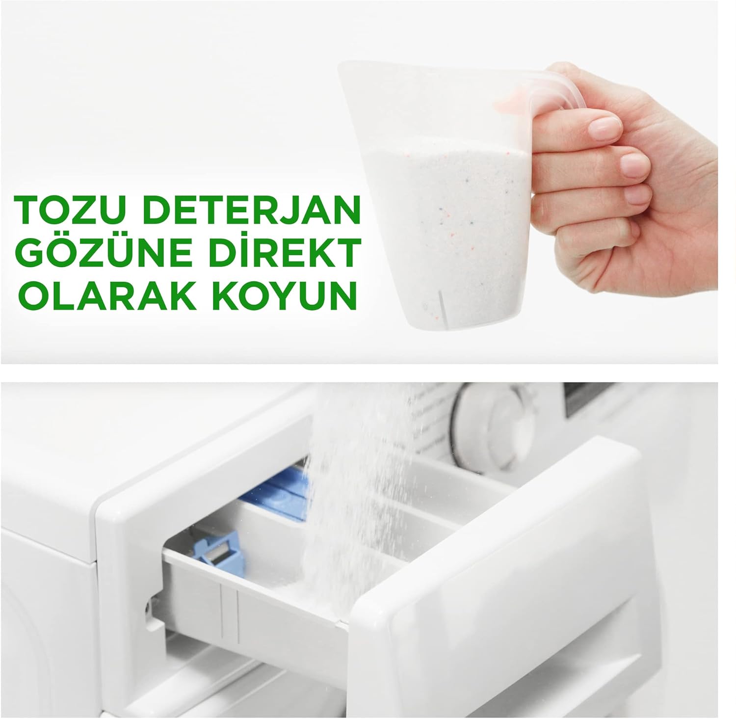 ARIEL Toz Çamaşır Deterjanı Dağ Esintisi Beyazlar İçin, 4 kg