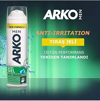 Arko Men, Anti Irritation Tıraş Jeli - 200 ml