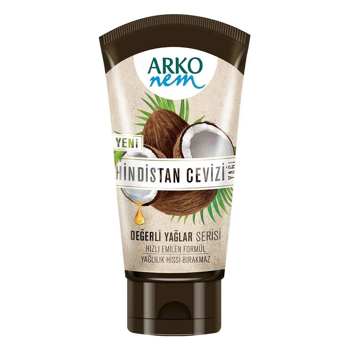 Arko Nem, Hindistan Cevizi, El ve Vücut Bakım Kremi - 60 ml