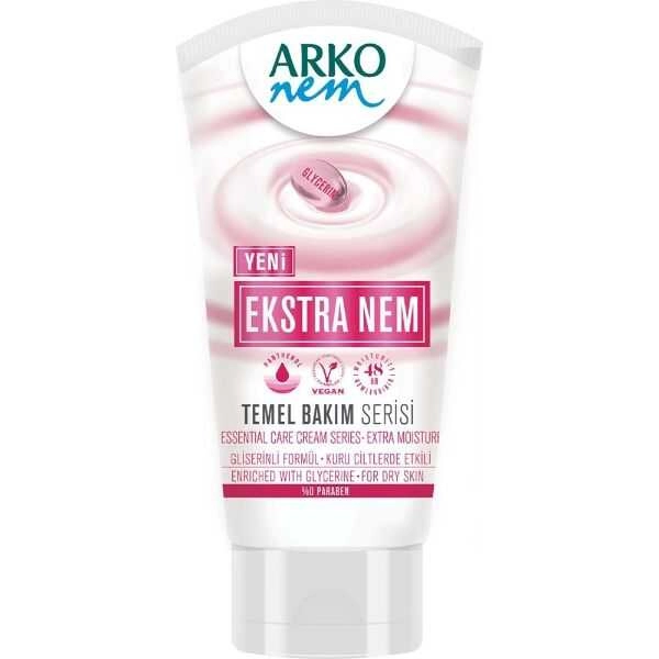Arko Nem, Ekstra Nemlendirici, El ve Vücut Bakım Kremi - 60 ml
