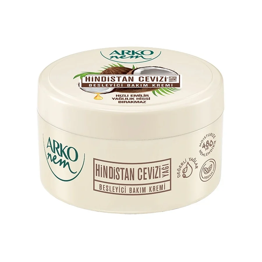 Arko Nem, Hindistan Cevizi Yağlı, El ve Vücut Kremi - 250 ml