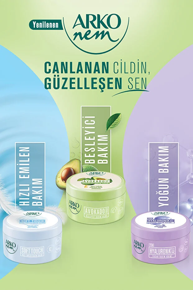 Arko Nem, Hindistan Cevizi Yağlı, El ve Vücut Kremi - 250 ml