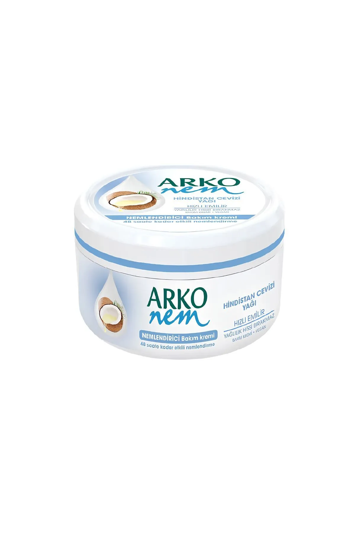 Arko Nem, Hindistan Cevizi Yağlı, El ve Vücut Kremi - 300 ml