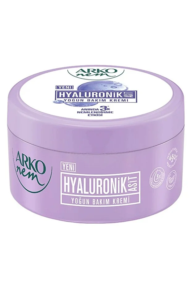 Arko Nem, Hyaluronik Asit, Yoğun Bakım, El ve Vücut Kremi - 250 ml