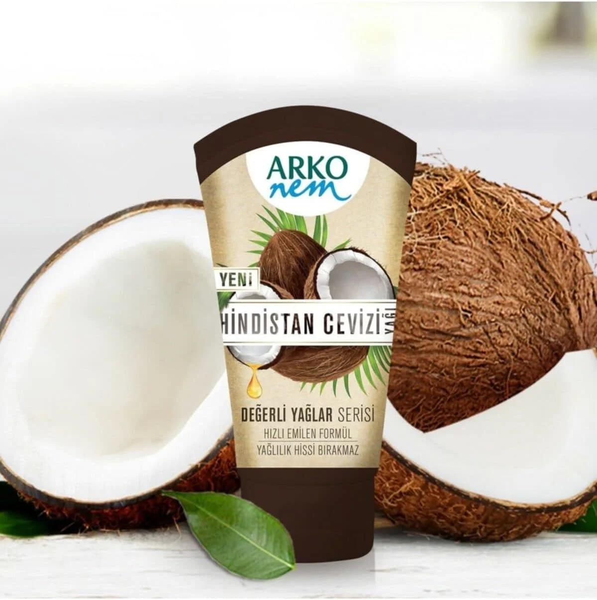 Arko Nem, Hindistan Cevizi, El ve Vücut Bakım Kremi - 60 ml