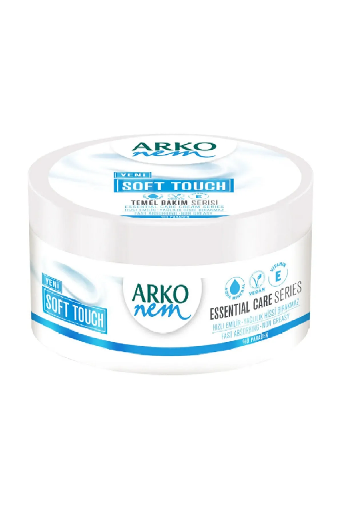 Arko Nem, Soft Touch, Değerli Yağlar, Nemlendirici El ve Vücut Bakım Kremi - 250 ml