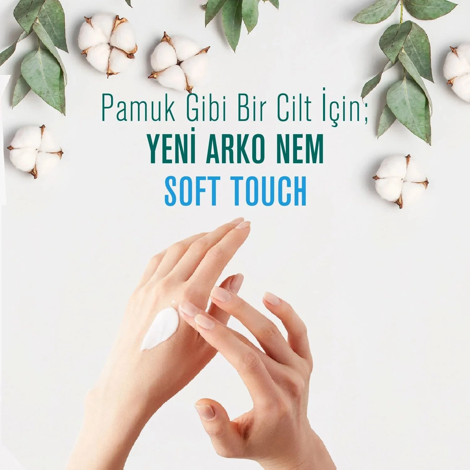 Arko Nem, Soft Touch, Değerli Yağlar, Nemlendirici El ve Vücut Bakım Kremi - 250 ml