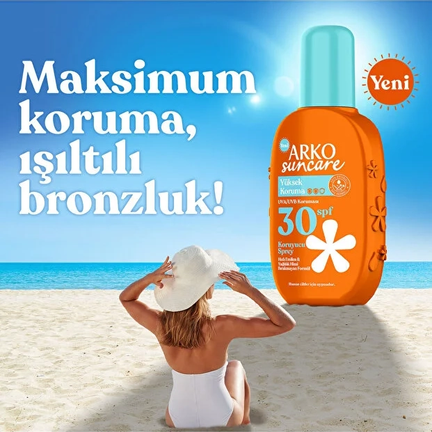 Arko Sun Care, SPF30+ Koruyucu Sprey - 200 ml