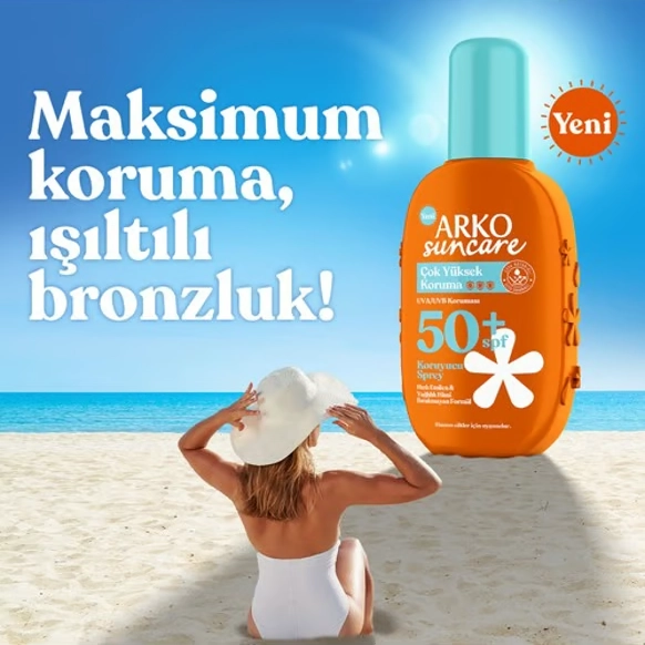 Arko Sun Care, SPF50+ Koruyucu Sprey - 200 ml