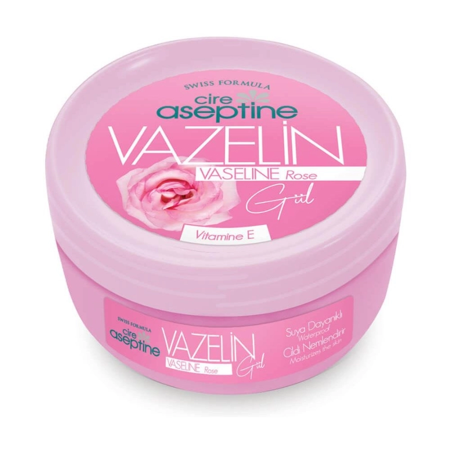 Cire Aseptine, Vazelin, Gül - 150 ml