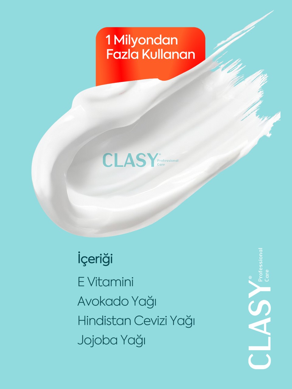Clasy Care, Topuk Çatlak ve Ayak Bakım Kremi -100 ml