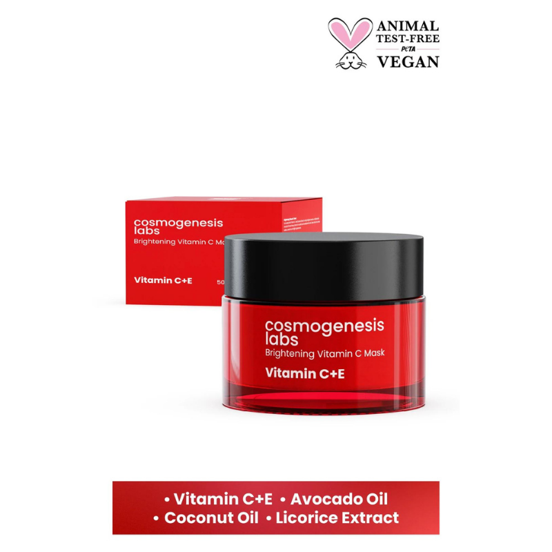 Cosmogenesis Labs, Brightening, Vitamin C + E Maske - 50 ml