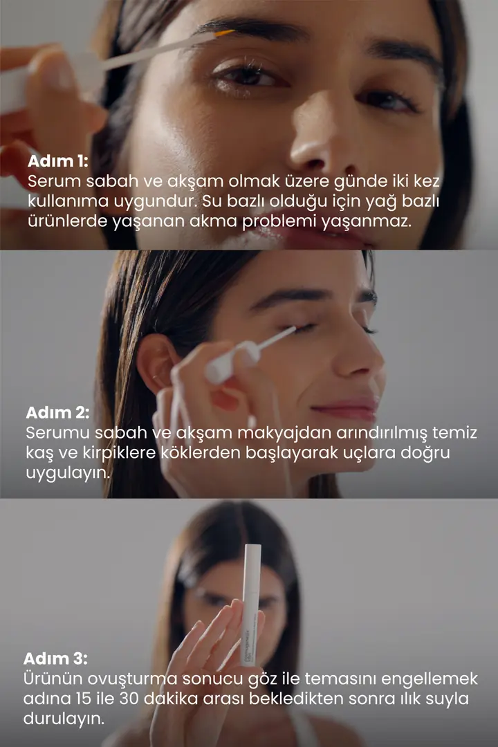 Cosmogenesis Labs, Güçlendirici Kirpik ve Kaş Serumu - 3 ml