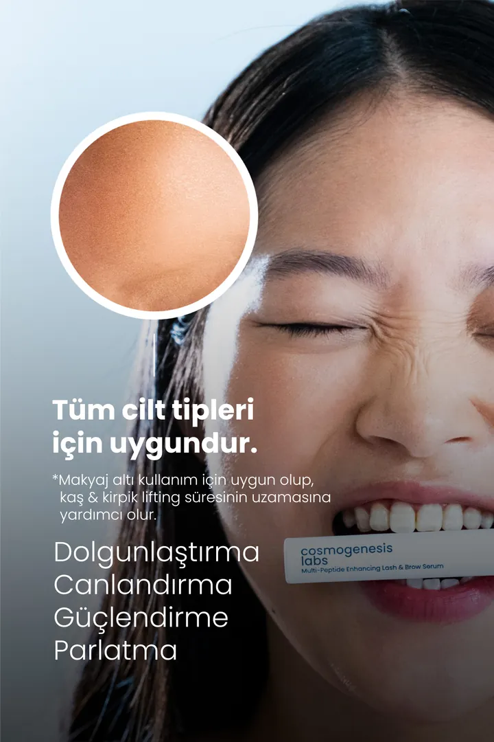 Cosmogenesis Labs, Güçlendirici Kirpik ve Kaş Serumu - 3 ml