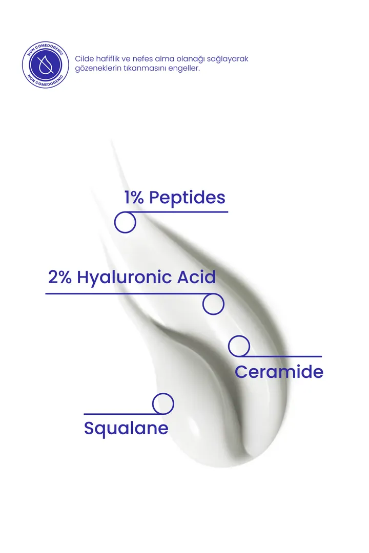 Cosmogenesis Labs, Yaşlanma Karşıtı, Yoğun Nemlendirici, Dolgunlaştırıcı Gece Kremi  - 50 ml