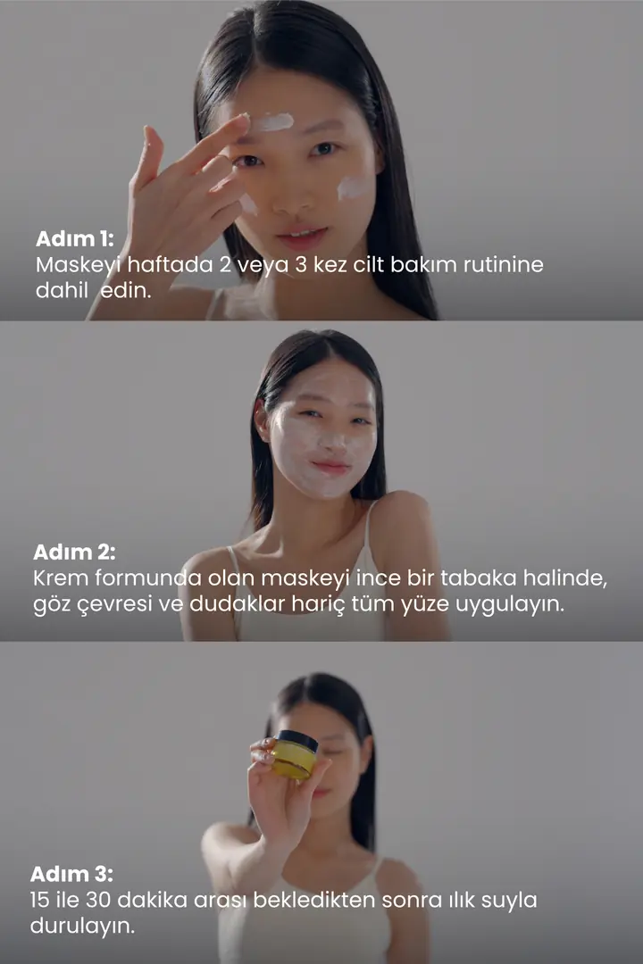 Cosmogenesis Labs, Yenileyici, Bariyer Güçlendirici ve Onarıcı, Ginseng Krem Yüz Maskesi - 50ml 