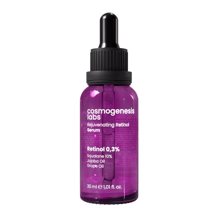 Cosmogenesis Labs, Canlandırıcı, Yaşlanma, Kırışıklık Karşıtı, Retinol Serum - 30 ml