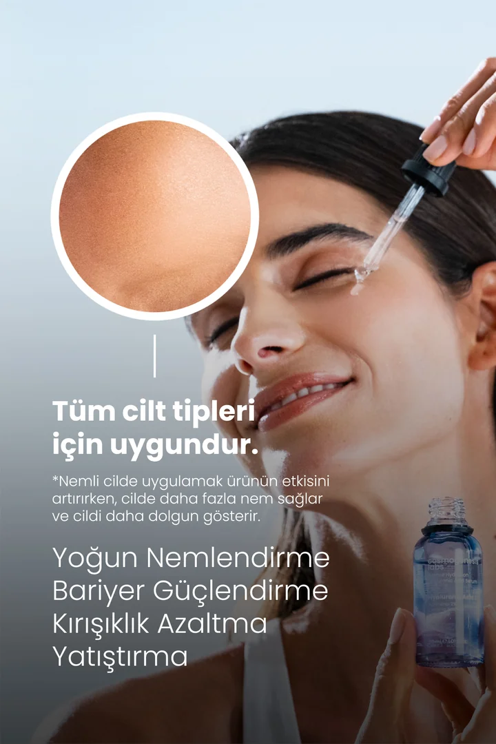 Cosmogenesis Labs, Nemlendirici, Onarıcı, Hyaluronik Serum - 30 ml