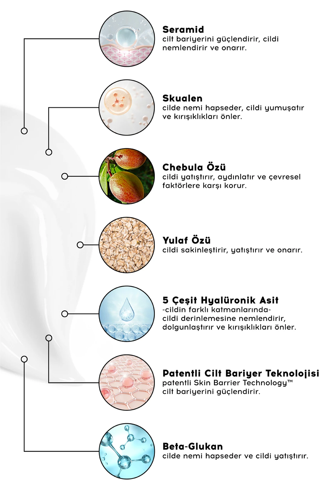 Cream Co. Su Bazlı, Cloud Moisturizer, Onarıcı, Nemlendirici, Yatıştırıcı Yüz Kremi - 50 ml