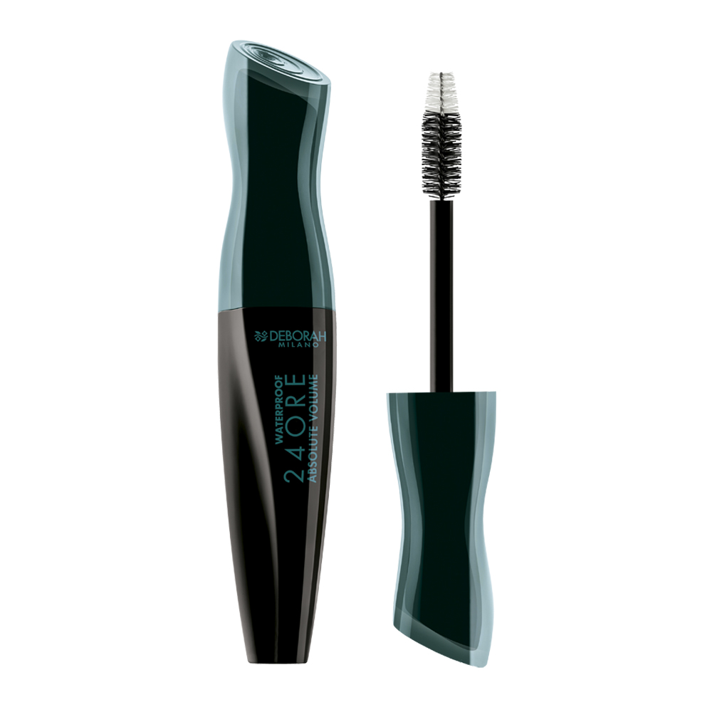 Deborah, 24Ore Absolute Volume, Waterproof, Maskara - Siyah
