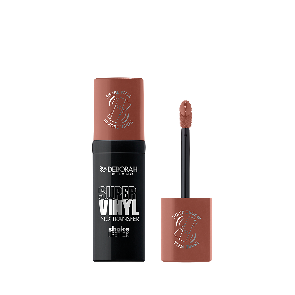 Deborah, Super Vinyl Shake, Ruj 02 - Nude Caramel