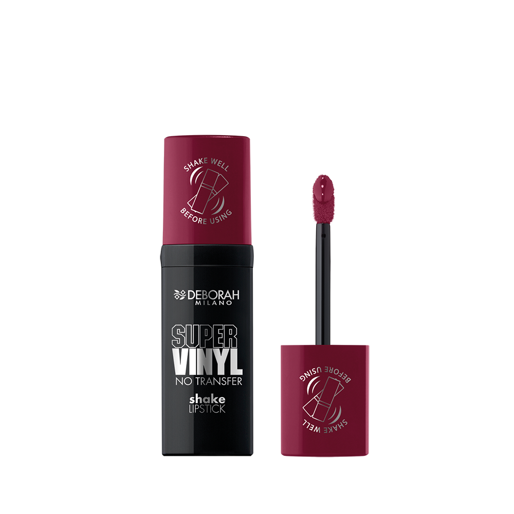 Deborah, Super Vinyl Shake, Ruj 06 - Burgundy