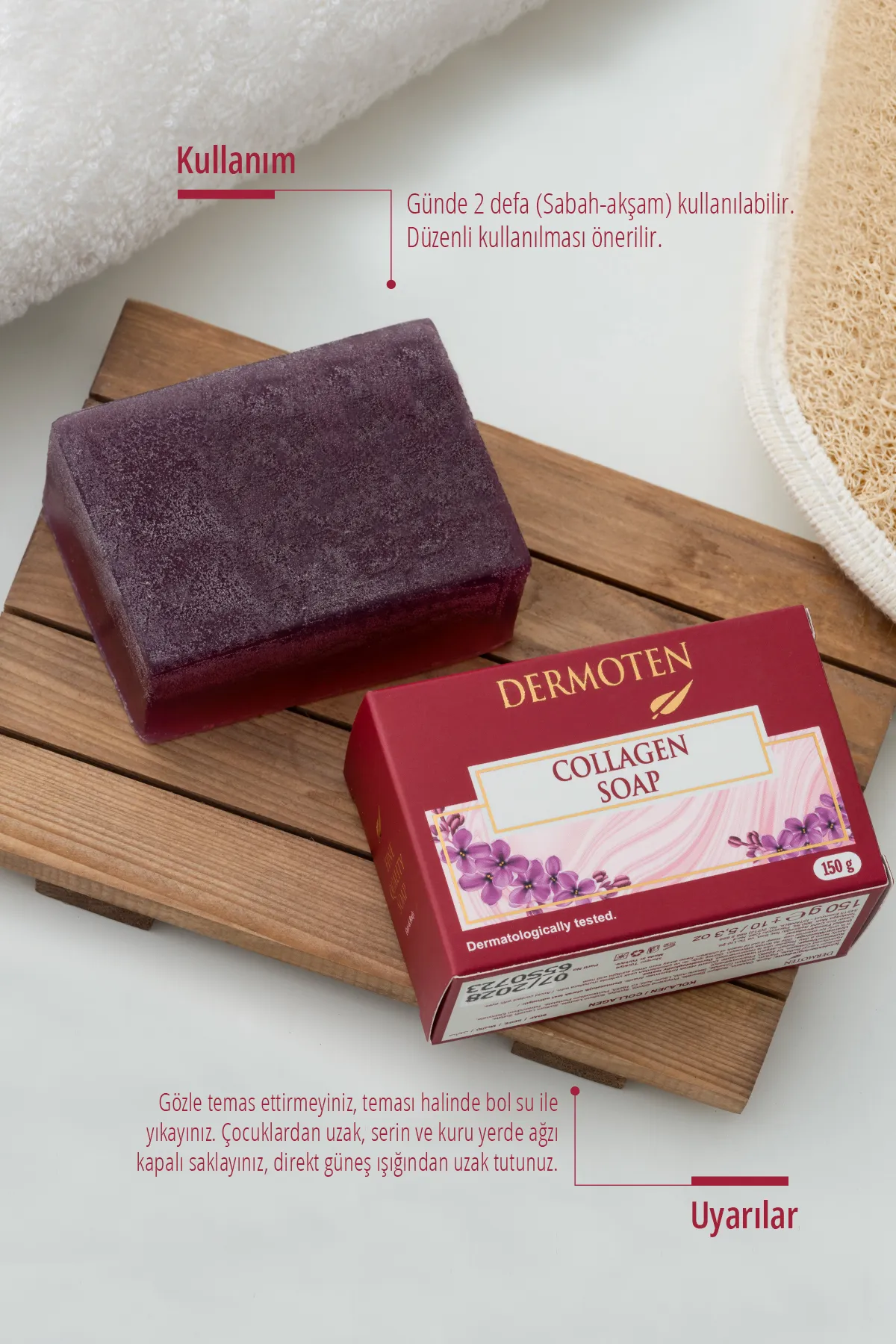 Dermoten Kolajen Sabun 150 gr