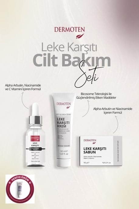  Dermoten, Leke Karşıtı, Bakım Seti 
