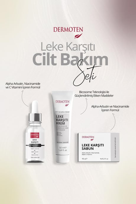  Dermoten, Leke Karşıtı, Bakım Seti 