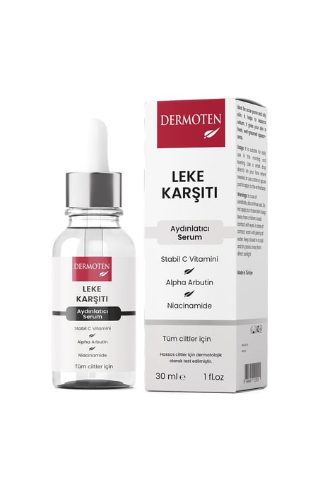  Dermoten, Leke Karşıtı, Cilt Bakım Seti (5’li Set)