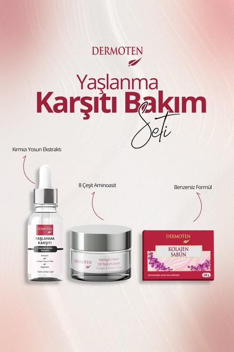 Dermoten, Yaşlanma Karşıtı, Bakım Seti