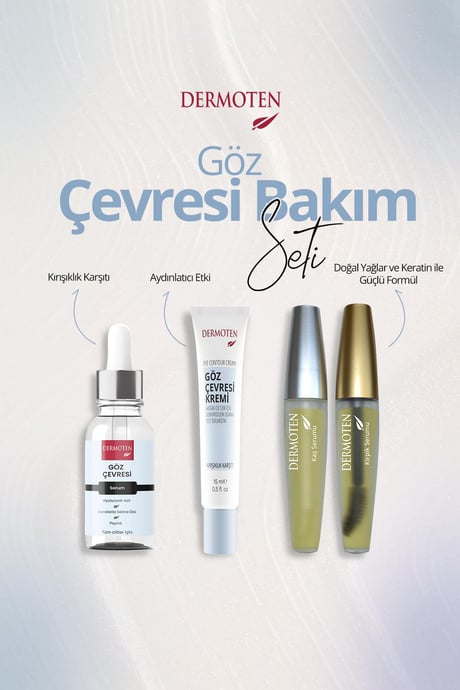 Dermoten, Göz Çevresi, Bakım Seti