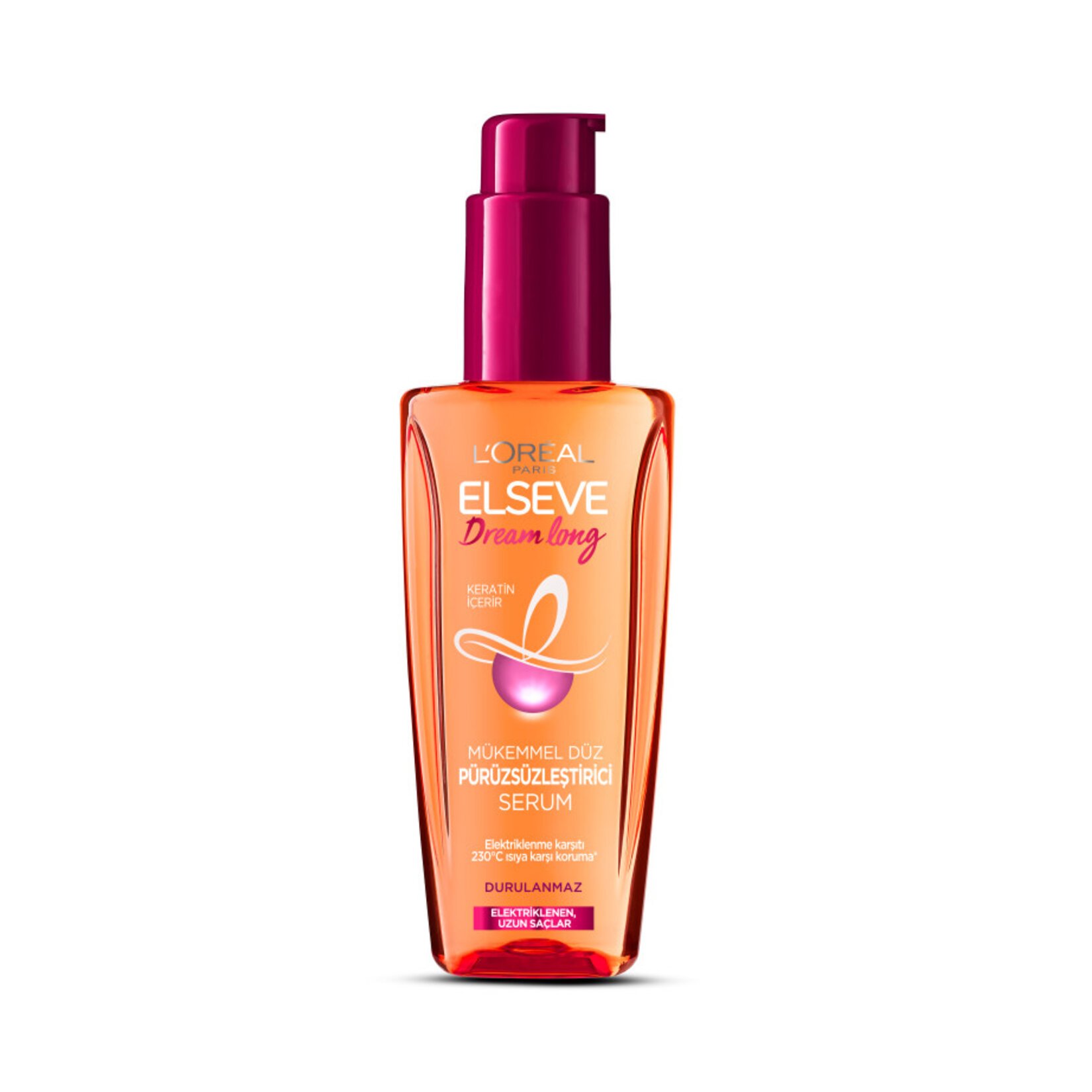 Elseve, Dream Long, Düz Pürüzsüzleştirici, Saç Serumu - 100 ml