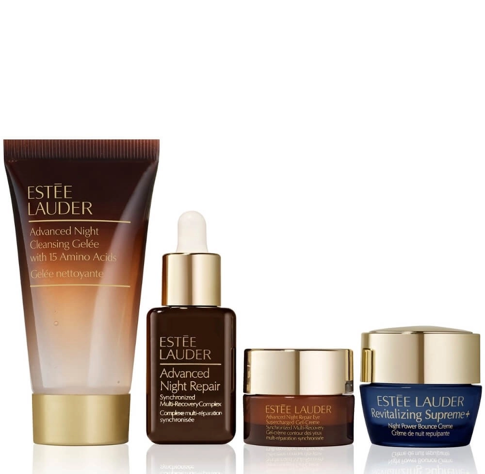 ESTÉE LAUDER, Gelişmiş Gece Cilt Onarımı, Yaşlanma Karşıtı, 4’lü Başlangıç Seti