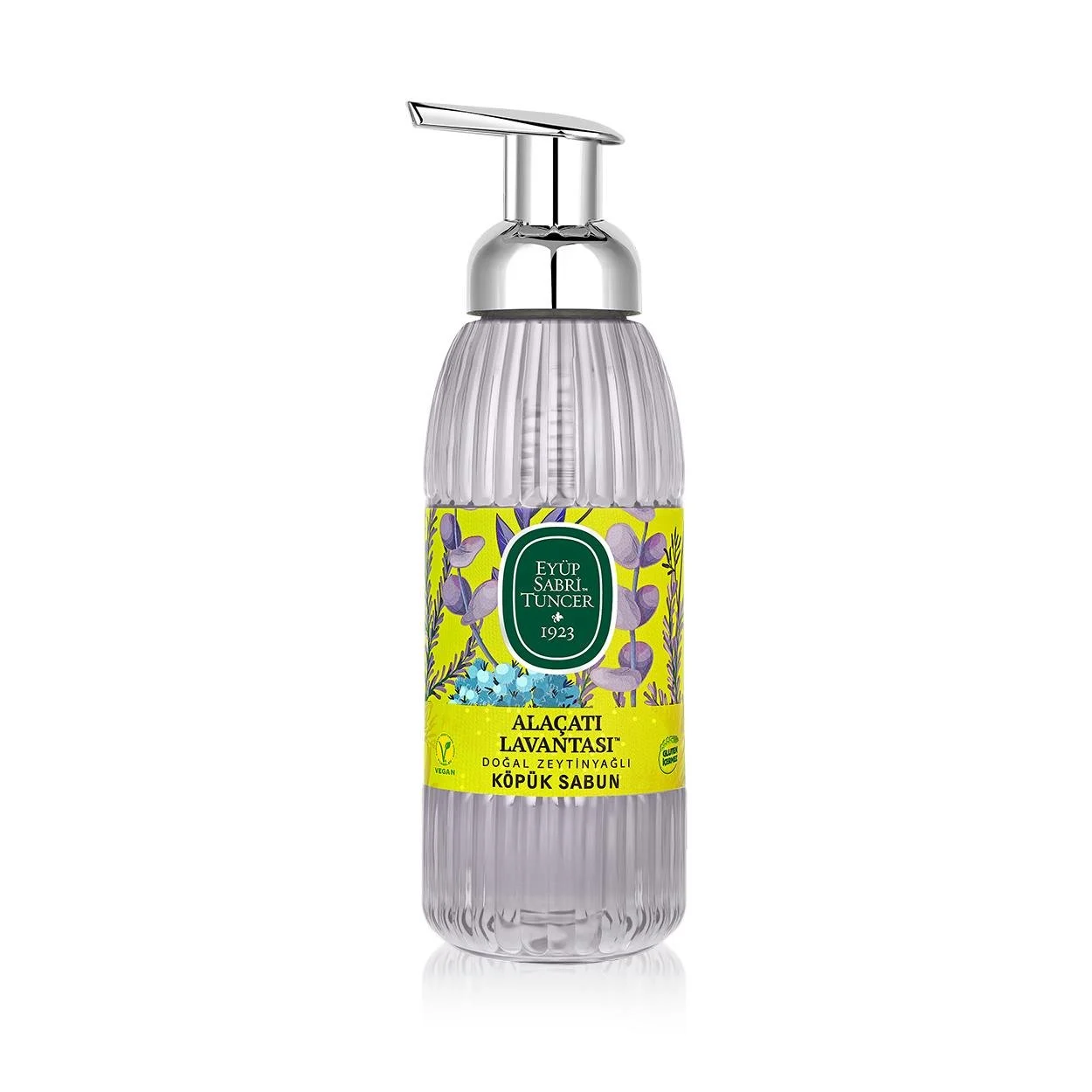 Eyüp Sabri Tuncer, Alaçatı Lavantası, Doğal Zeytinyağlı, Köpük Sabun - 500ml 