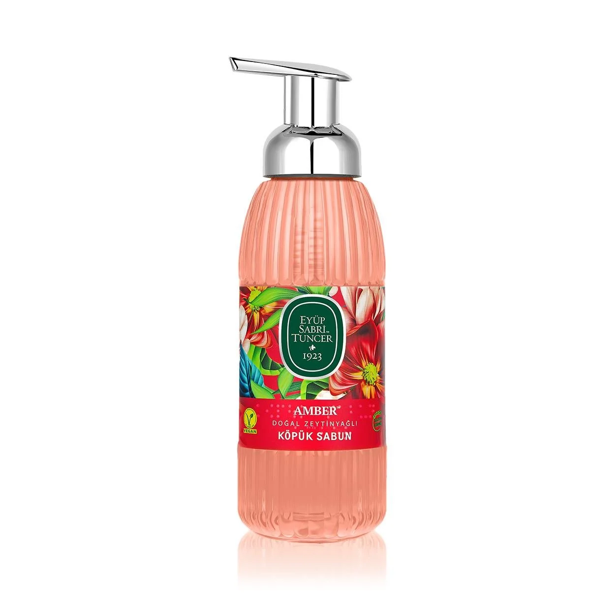 Eyüp Sabri Tuncer, Amber, Doğal Zeytinyağlı, Köpük Sabun - 500 ml