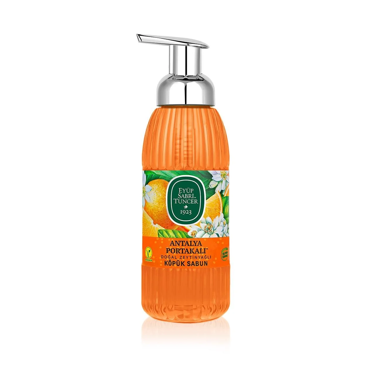 Eyüp Sabri Tuncer, Antalya Portakalı, Doğal Zeytinyağlı, Köpük Sabun - 500ml 
