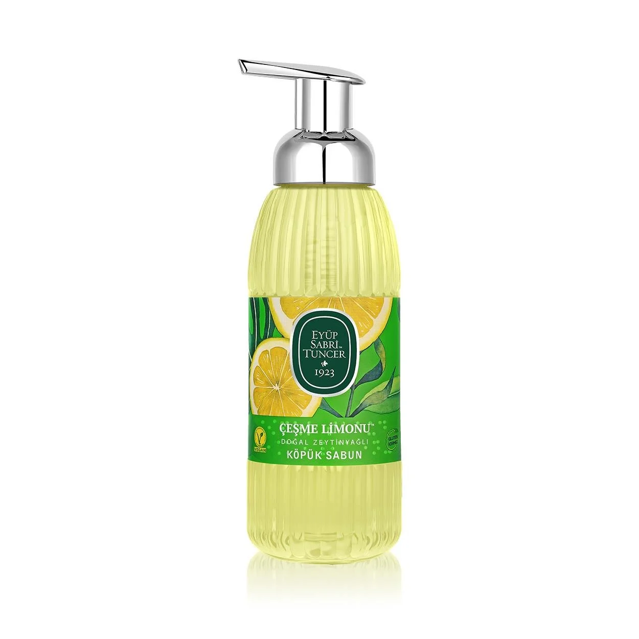 Eyüp Sabri Tuncer, Çeşme Limonu, Doğal Zeytinyağlı, Köpük Sabun - 500 ml