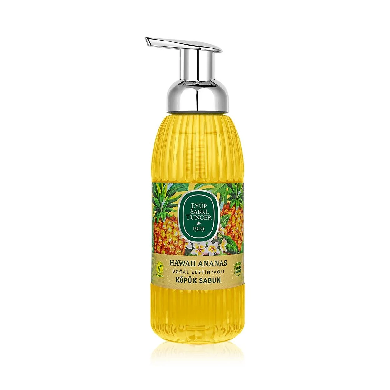 Eyüp Sabri Tuncer, Hawaii Ananas, Doğal Zeytinyağlı, Köpük Sabun - 500ml 