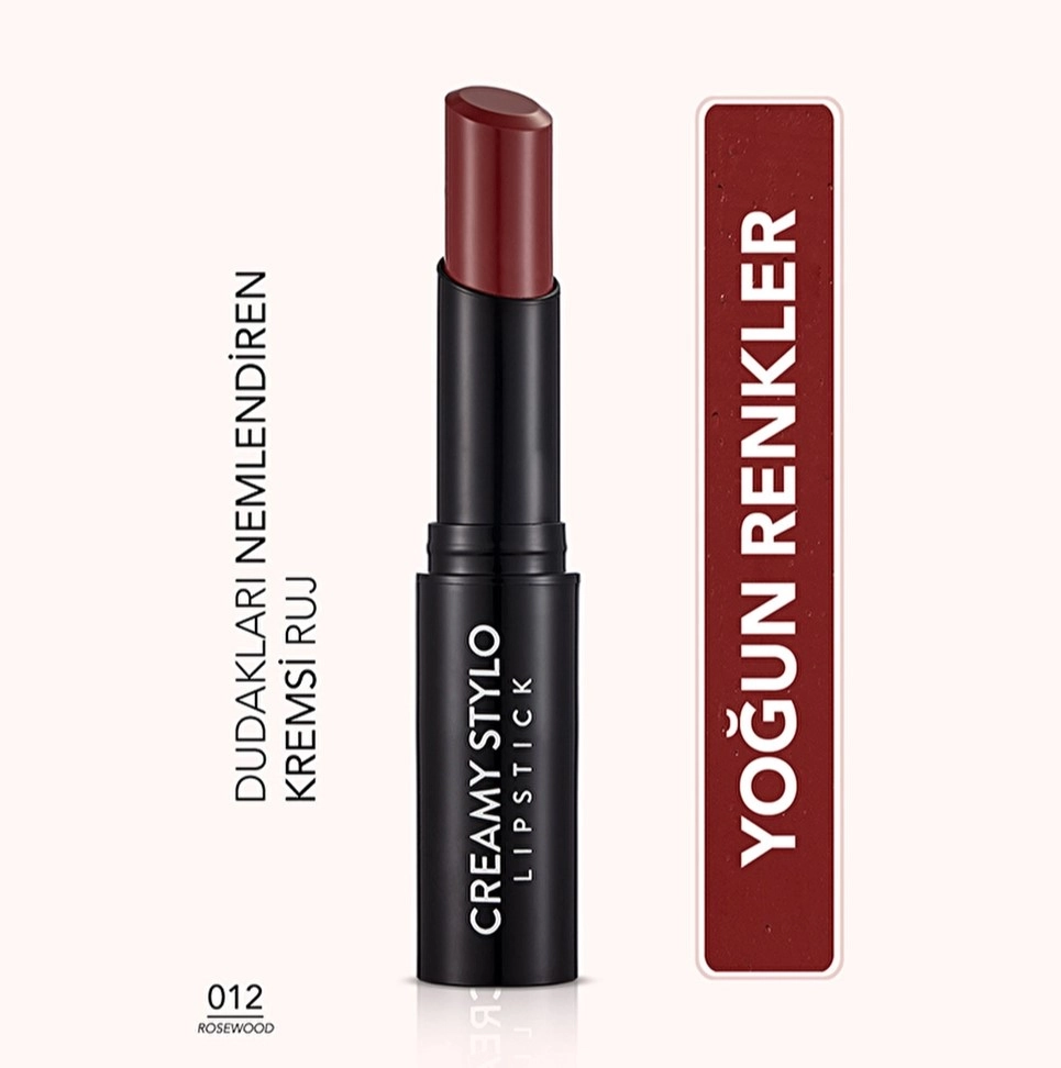 Flormar, Creamy Stylo, Nemlendirici Etkili Ruj - 012 Rosewood