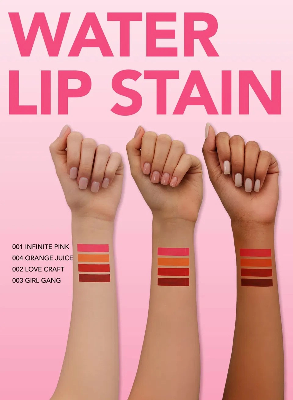 Flormar, Water Lip Stain, Su Bazlı & Kalıcı Dudak Renklendiricisi - 002 Love Craft
