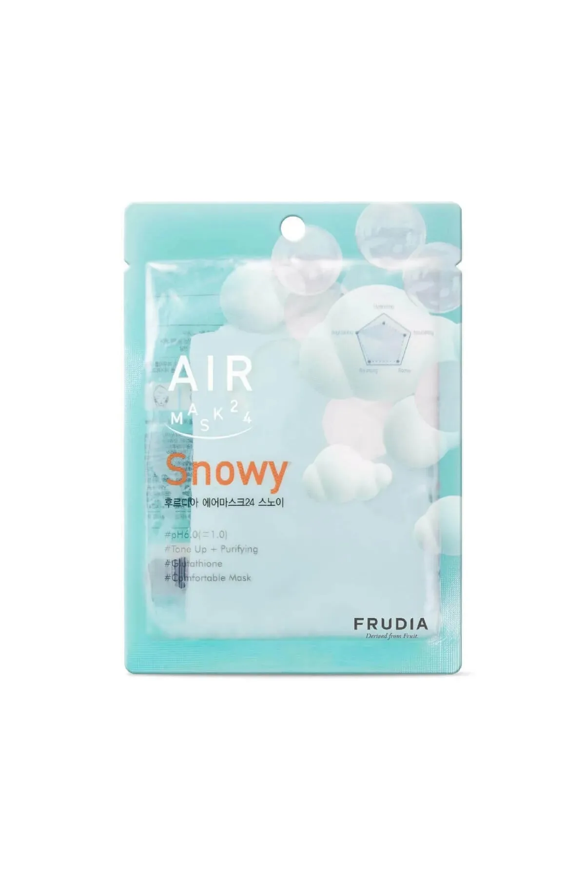 Frudia, Air Snowy, Dengeleyici Maske - 25 ml