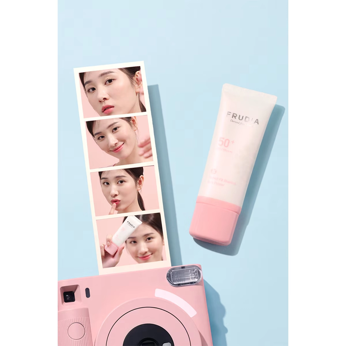 Frudia, Velvet Fit Yüz Güneş Kremi Makyaj Bazı SPF50+ PA++++ 40g