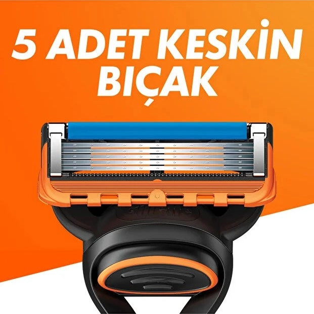 Gillette Fusion5, Start Tıraş Makinesi + 2 Yedek Tıraş Bıçağı
