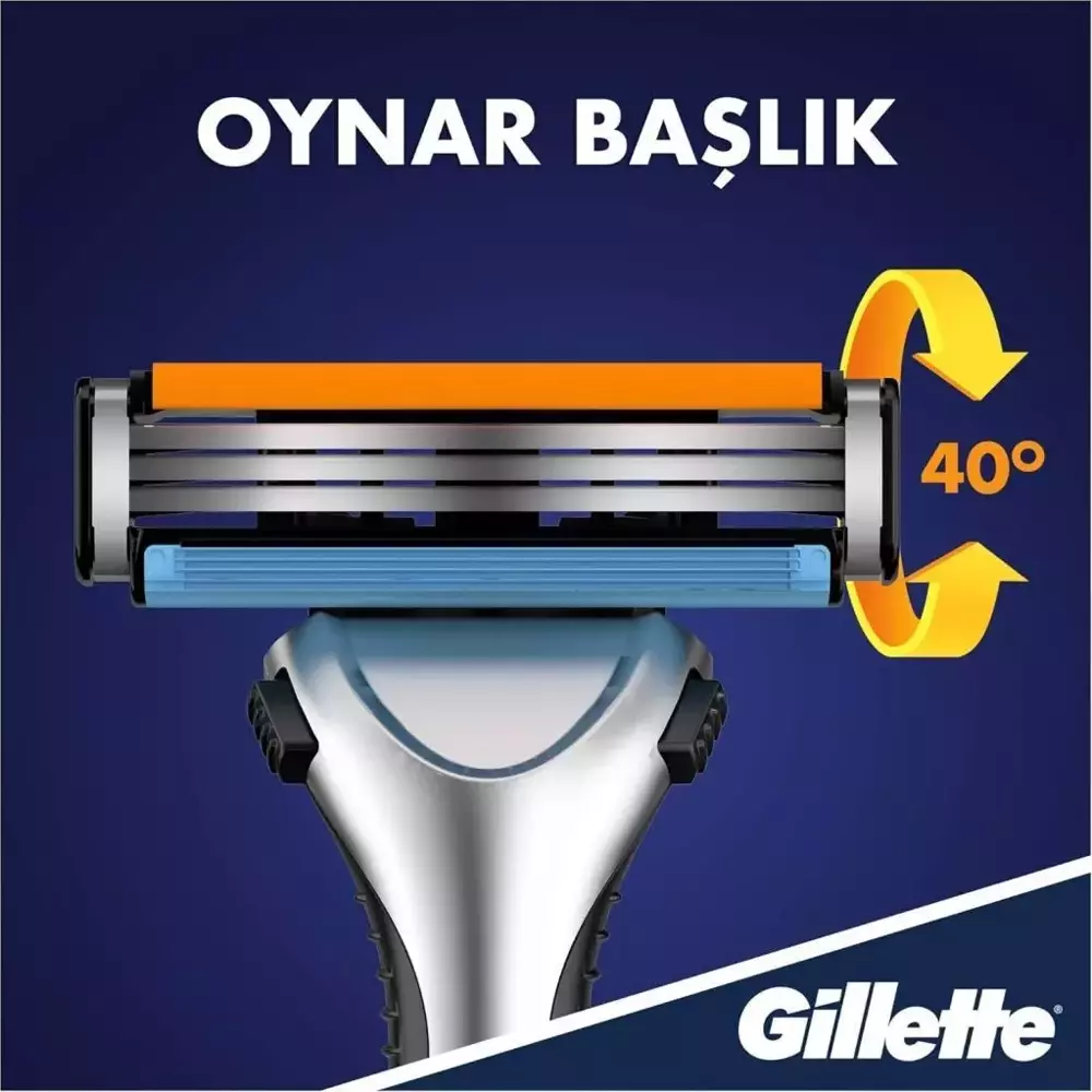 Gillette Sensor3 Tıraş Makinesi + 6 Yedek Tıraş Bıçağı