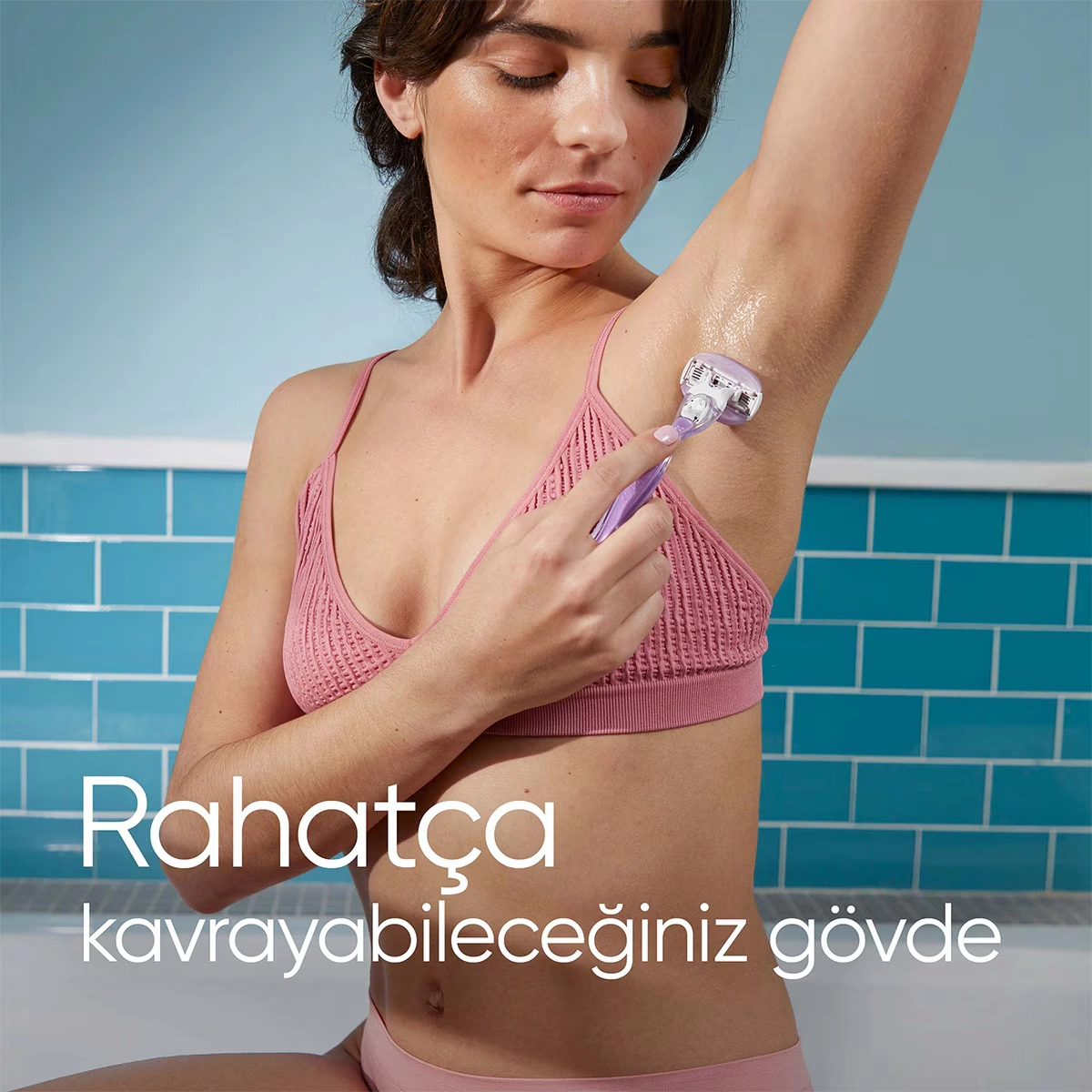 Gillette Venus, Comfortglide Breeze Tıraş Makinesi + 2 Adet Yedek Başlık