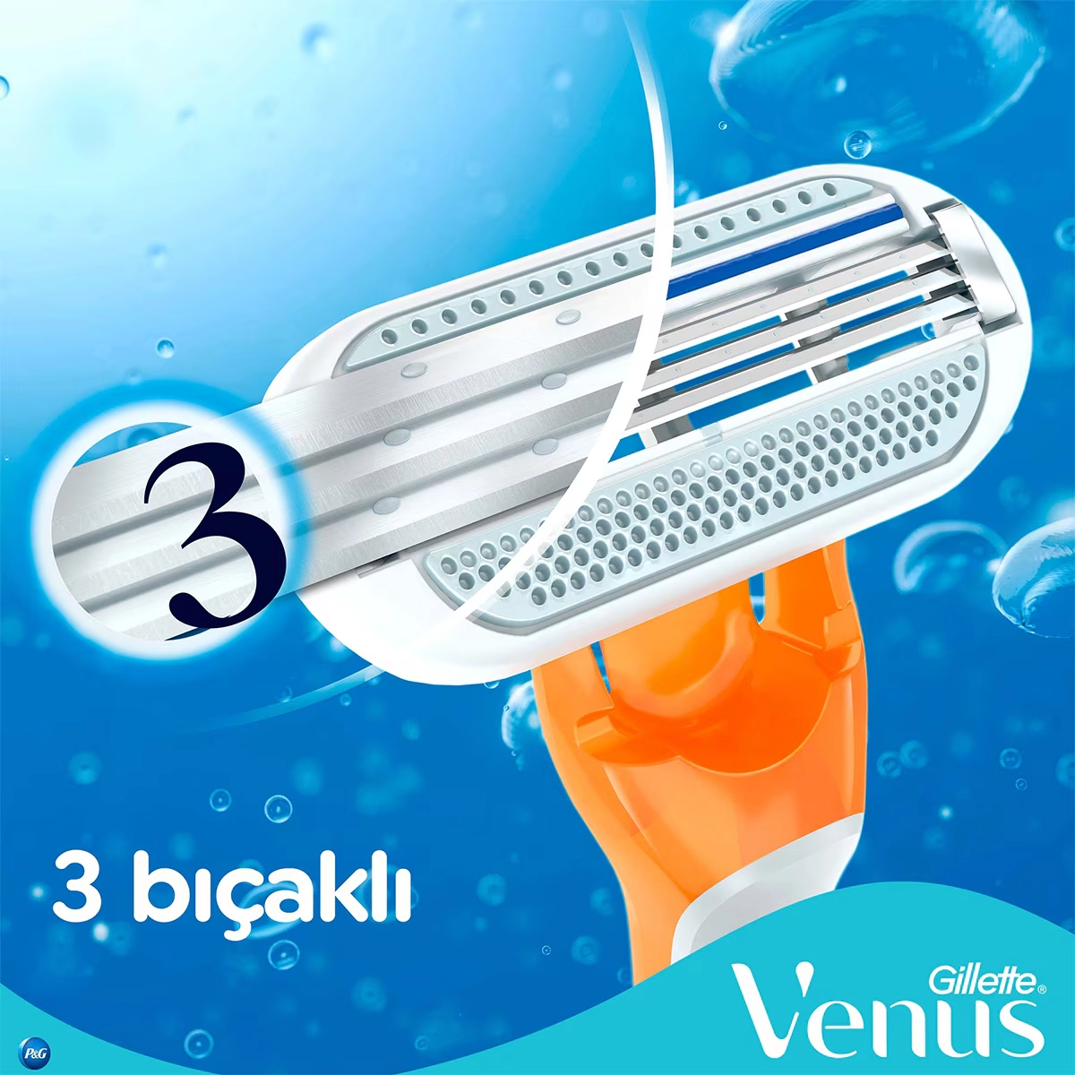 Gillette, Venus Riviera, Kullan At, Kadın Tıraş Bıçağı 2’li