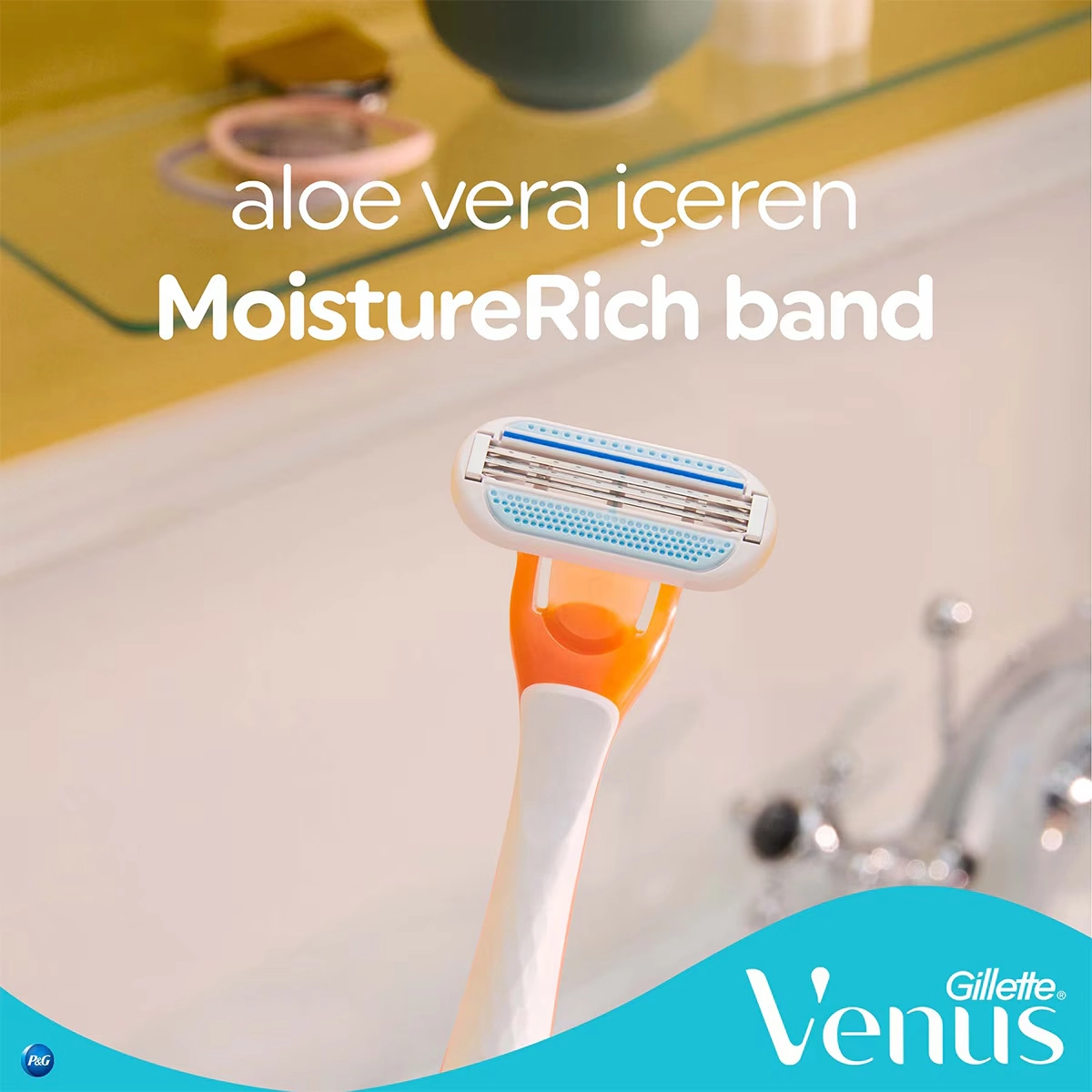 Gillette, Venus Riviera, Kullan At, Kadın Tıraş Bıçağı 2’li